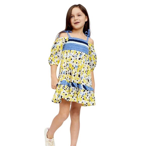 NWT! Tanya Taylor Mini Flowy Floral Valerie Dress - Size XXS (2-3 YRS) - Picture 1 of 9